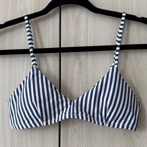 Lululemon striped bikini top
